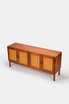 Danish solid wood sideboard, 70s