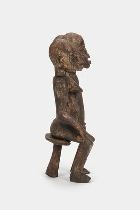 Grosse dreiköpfige Figur, Burkina Faso, 30er