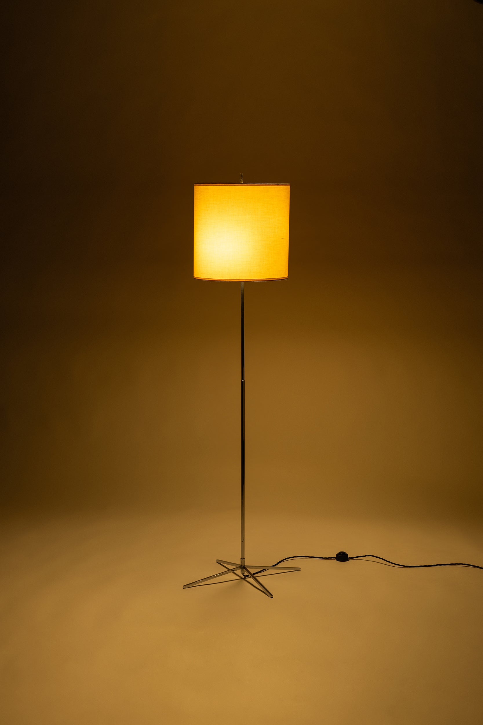 Metalwork, Swiss floor lamp, 60s