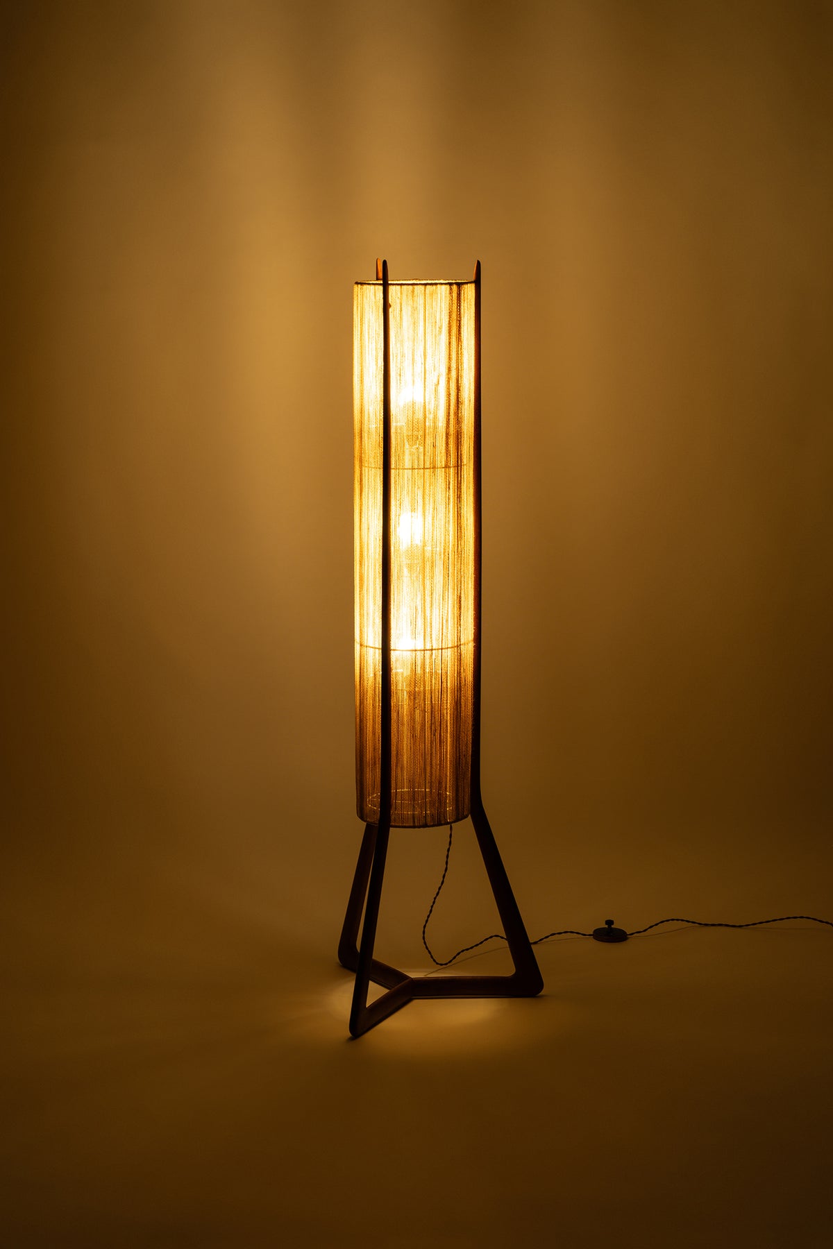 Attr. Peter Hvidt & Orla Mølgaard-Nielsen Stehlampe, Teak, 60er