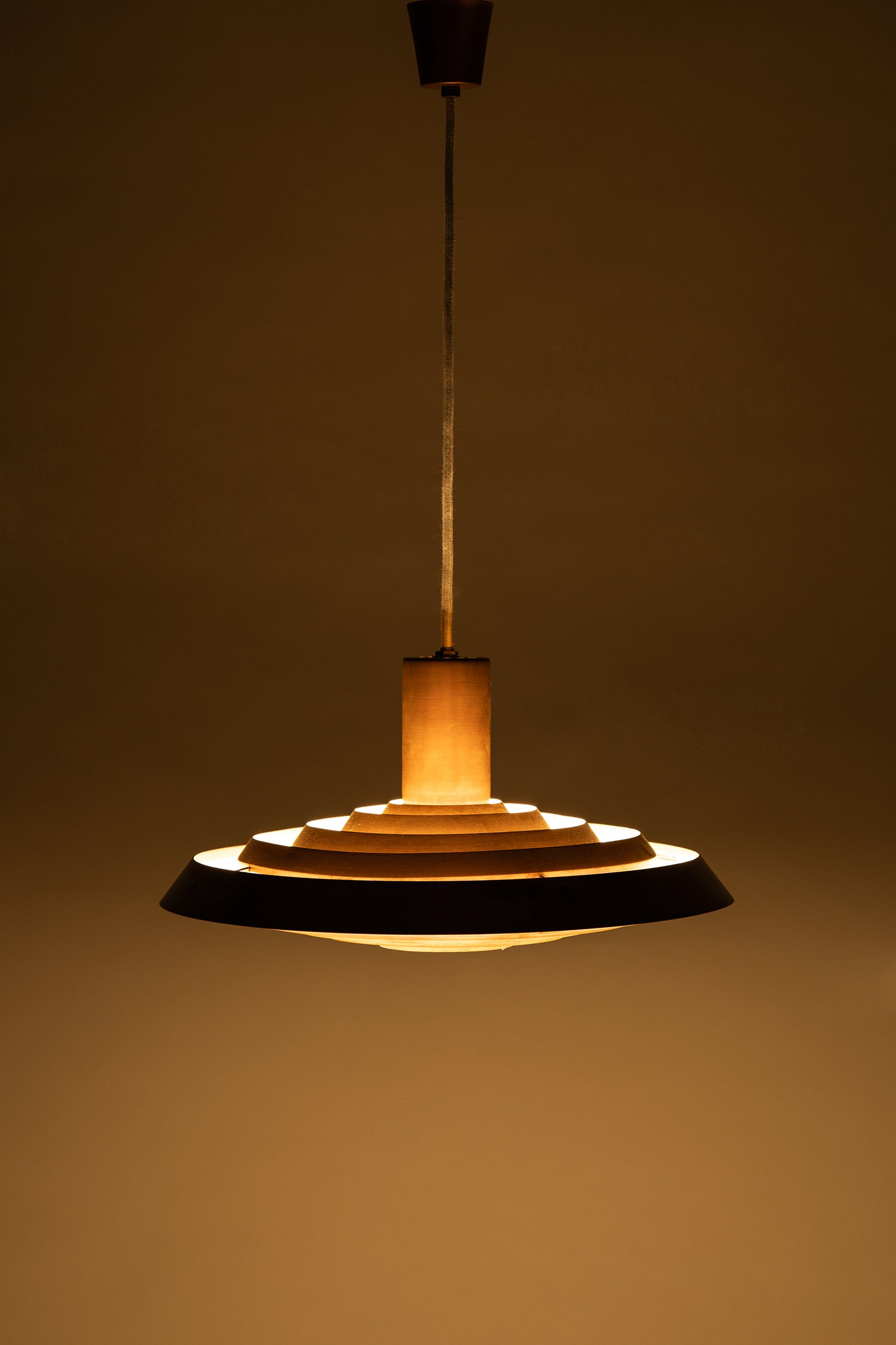 Poul Henningsen Tallerken Ceiling Lamp, Louis Poulsen, 50s