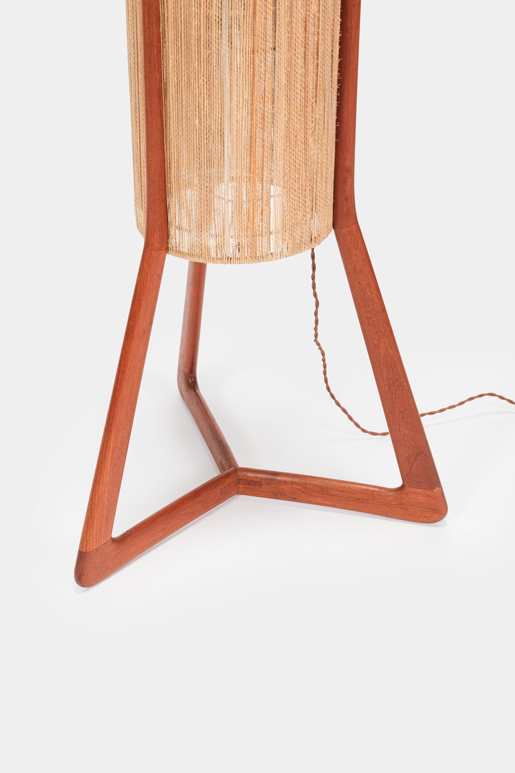 Attr. Peter Hvidt & Orla Mølgaard-Nielsen Floor Lamp, Teak, 60s