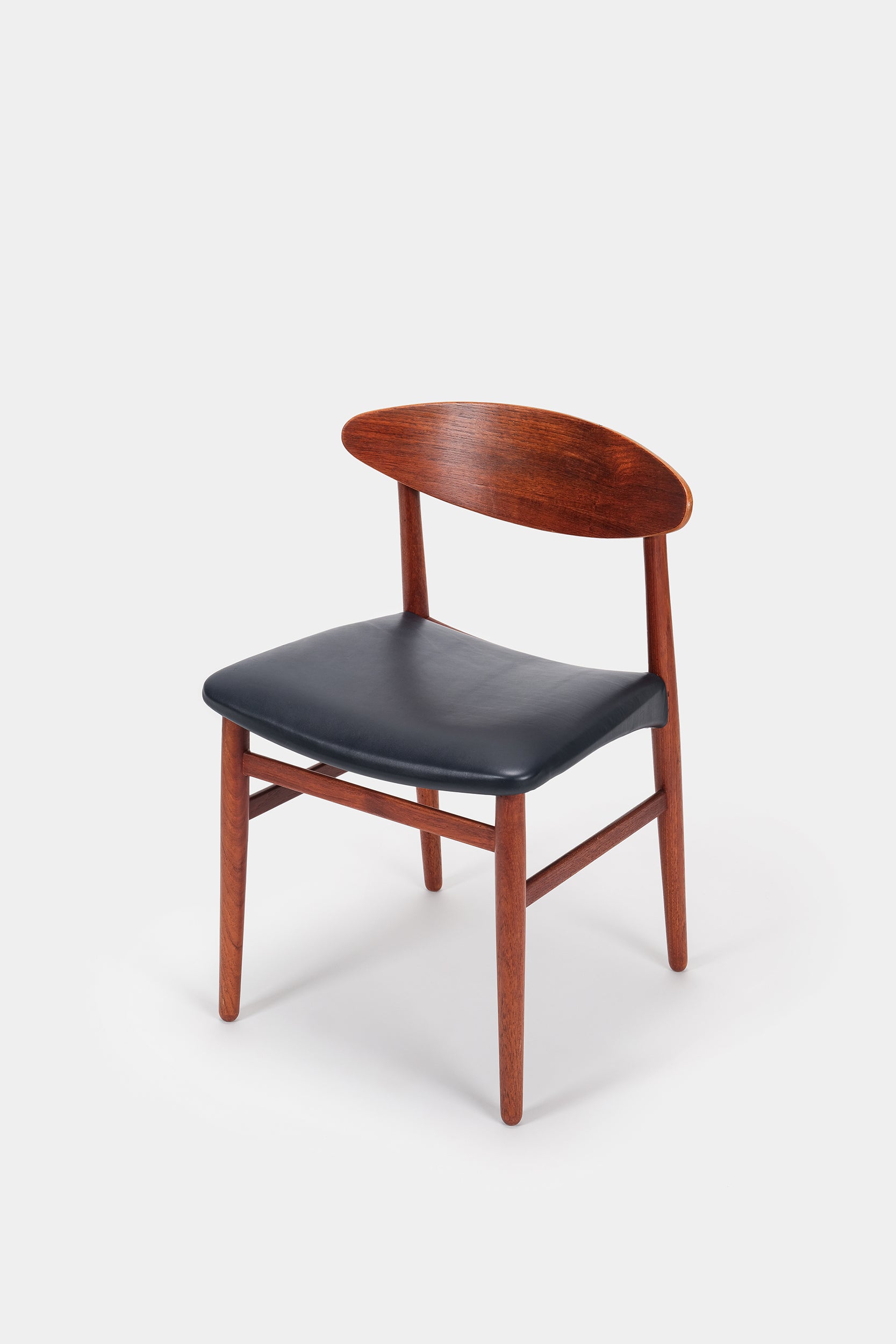 Ejner Larsen and Bender Madsen, Teak Chair, Denmark, 50s