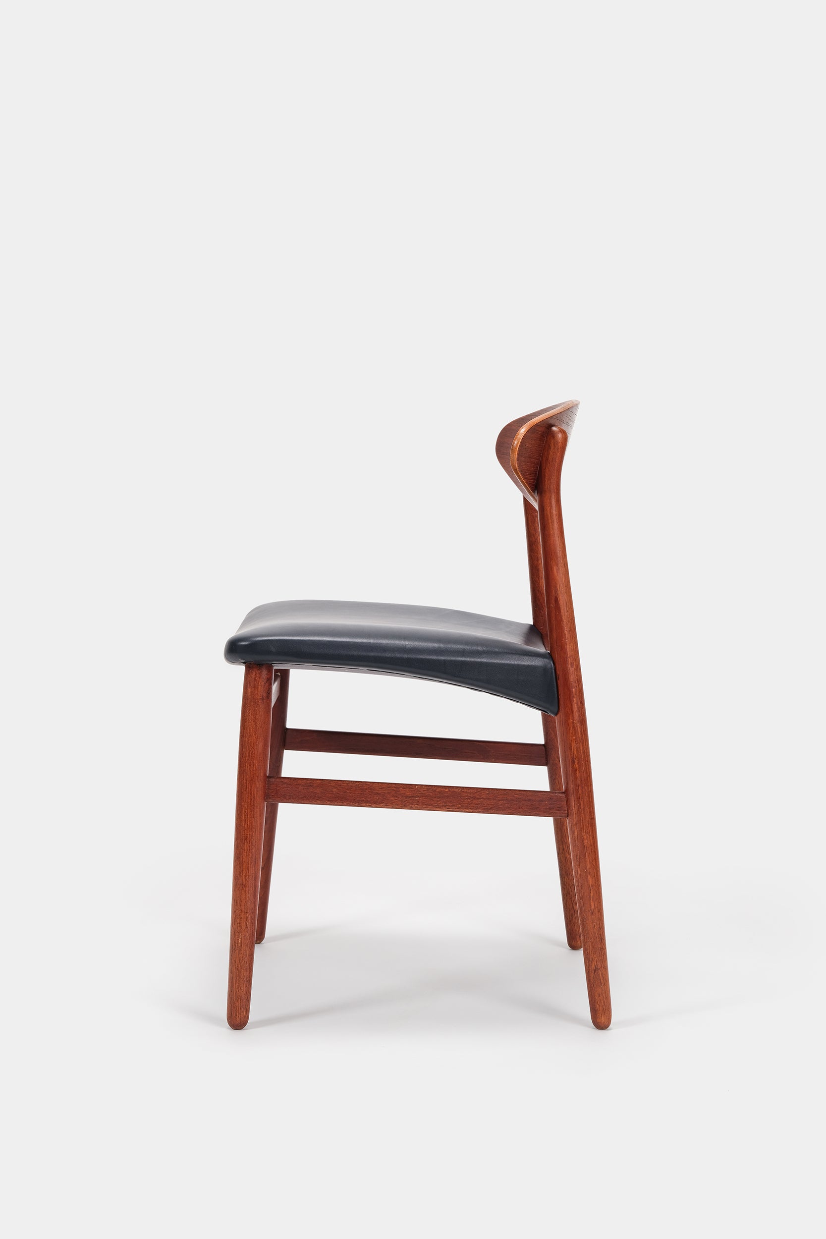 Ejner Larsen and Bender Madsen, Teak Chair, Denmark, 50s