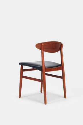 Ejner Larsen and Bender Madsen, Teak Chair, Denmark, 50s