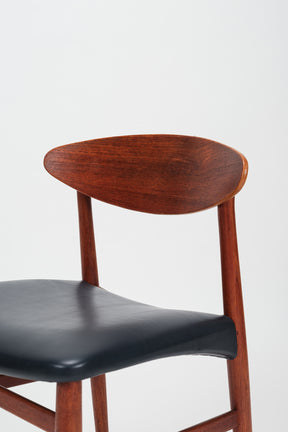 Ejner Larsen and Bender Madsen, Teak Chair, Denmark, 50s