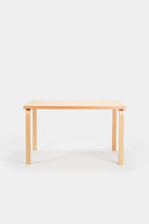 Alvar Aalto Three Piece Dining Table, Birch, 30s