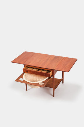 Hans J. Wegner, Andreas Tuck, AT33 Sewing Table, Denmark, 50s