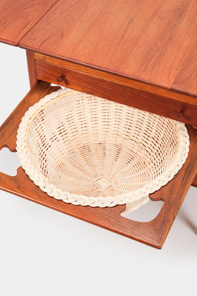 Hans J. Wegner, Andreas Tuck, AT33 Sewing Table, Denmark, 50s