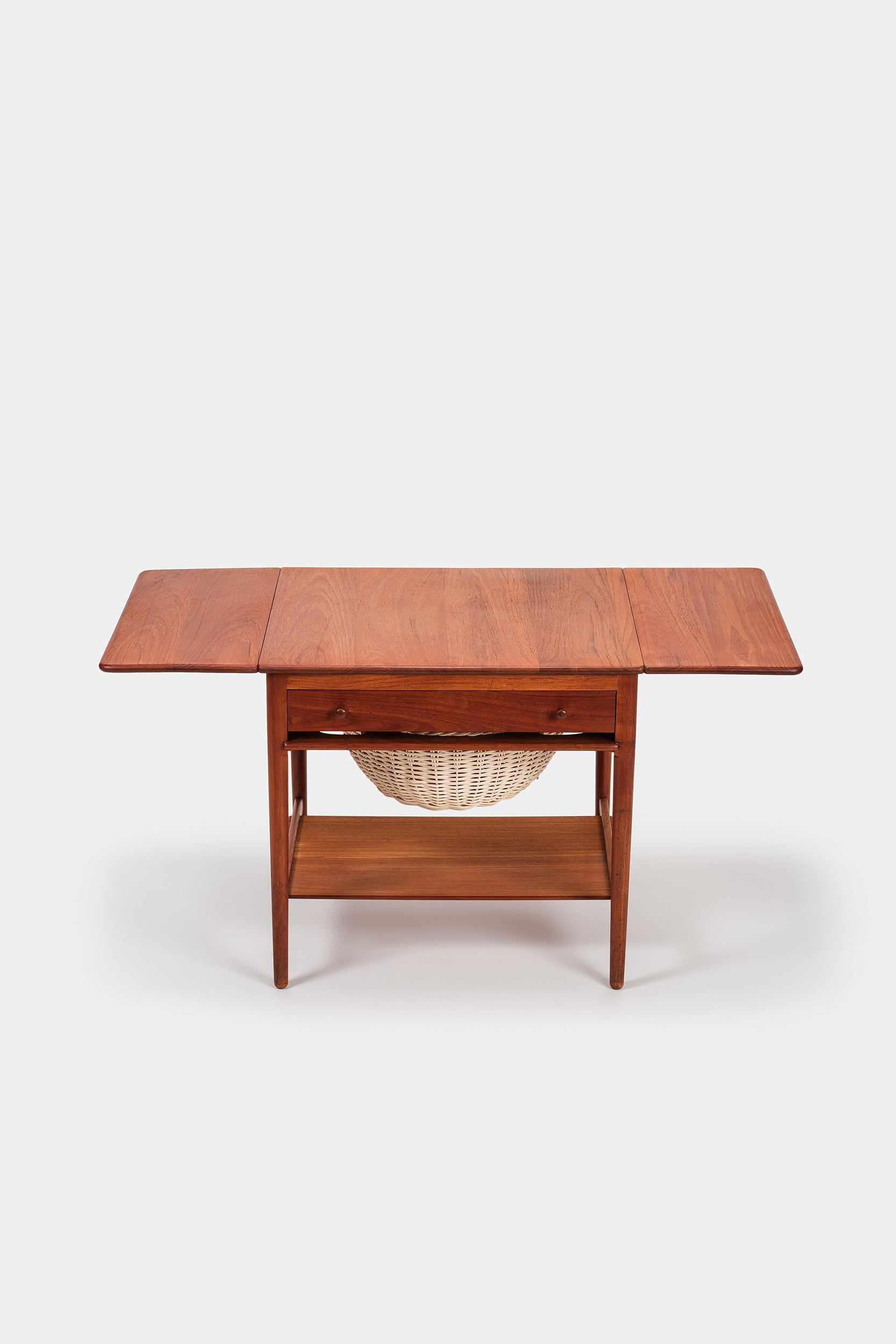 Hans J. Wegner, Andreas Tuck, AT33 Sewing Table, Denmark, 50s