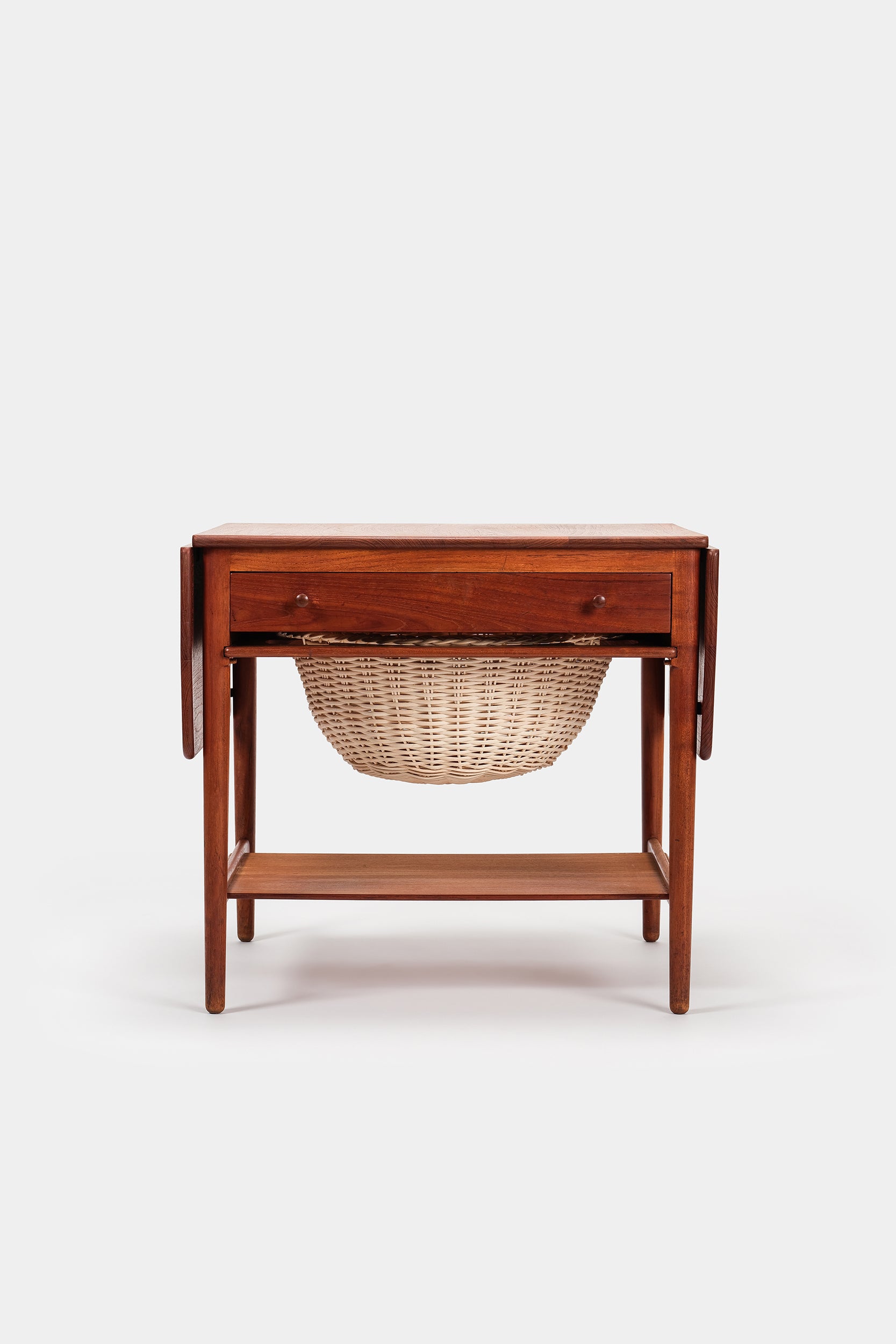 Hans J. Wegner, Andreas Tuck, AT33 Sewing Table, Denmark, 50s
