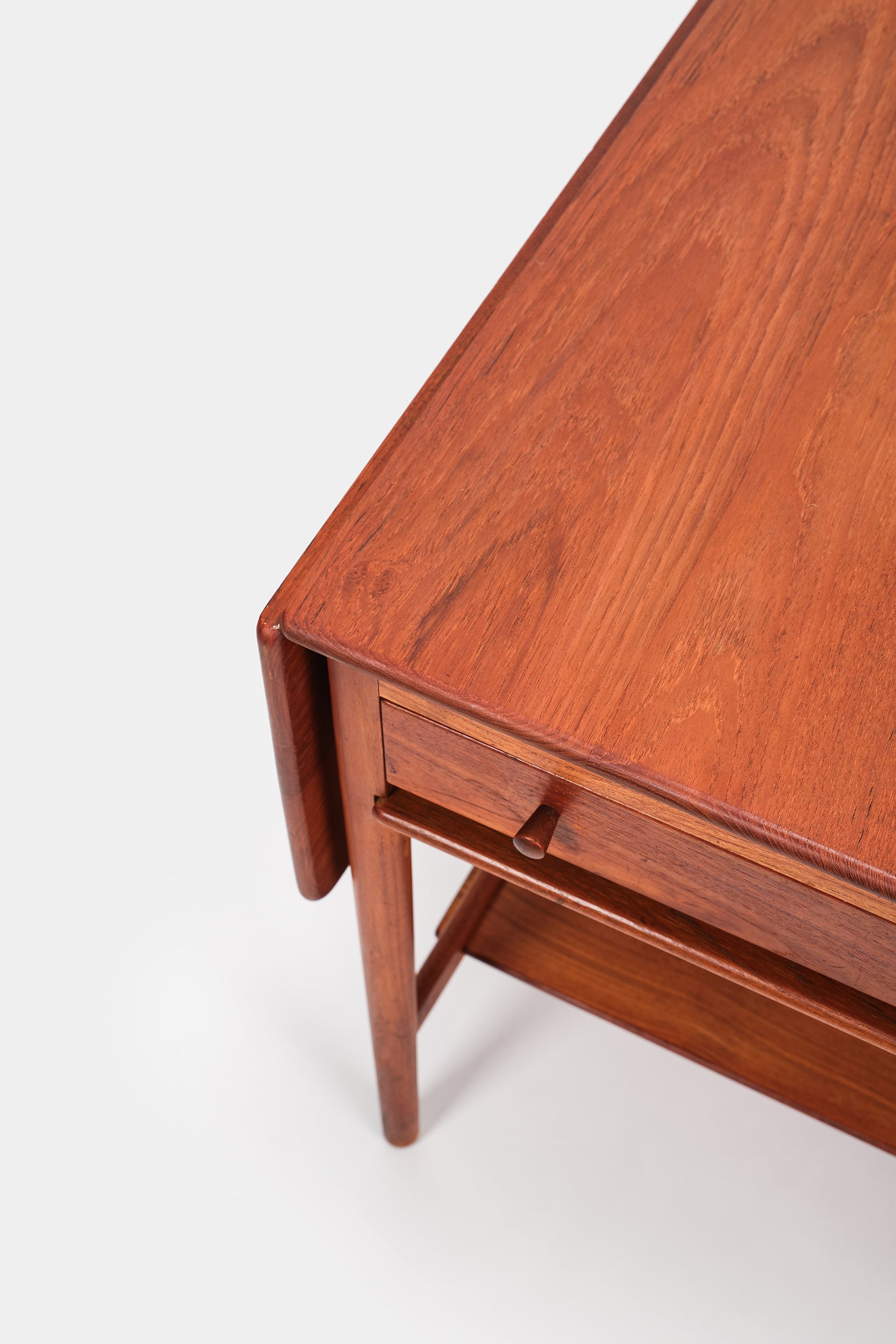 Hans J. Wegner, Andreas Tuck, AT33 Sewing Table, Denmark, 50s