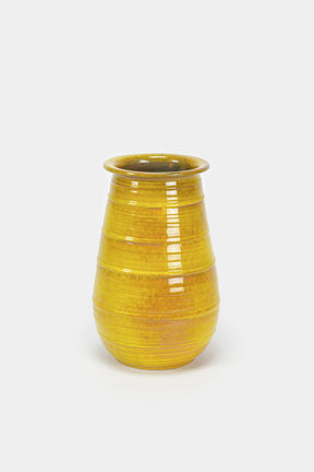 Signierte Keramikvase, Italien, 70er