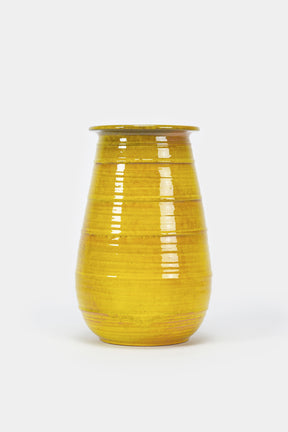 Signierte Keramikvase, Italien, 70er