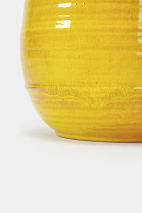 Signierte Keramikvase, Italien, 70er