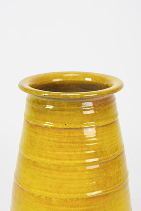 Signierte Keramikvase, Italien, 70er