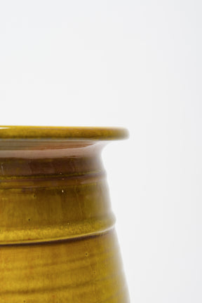 Signierte Keramikvase, Italien, 70er