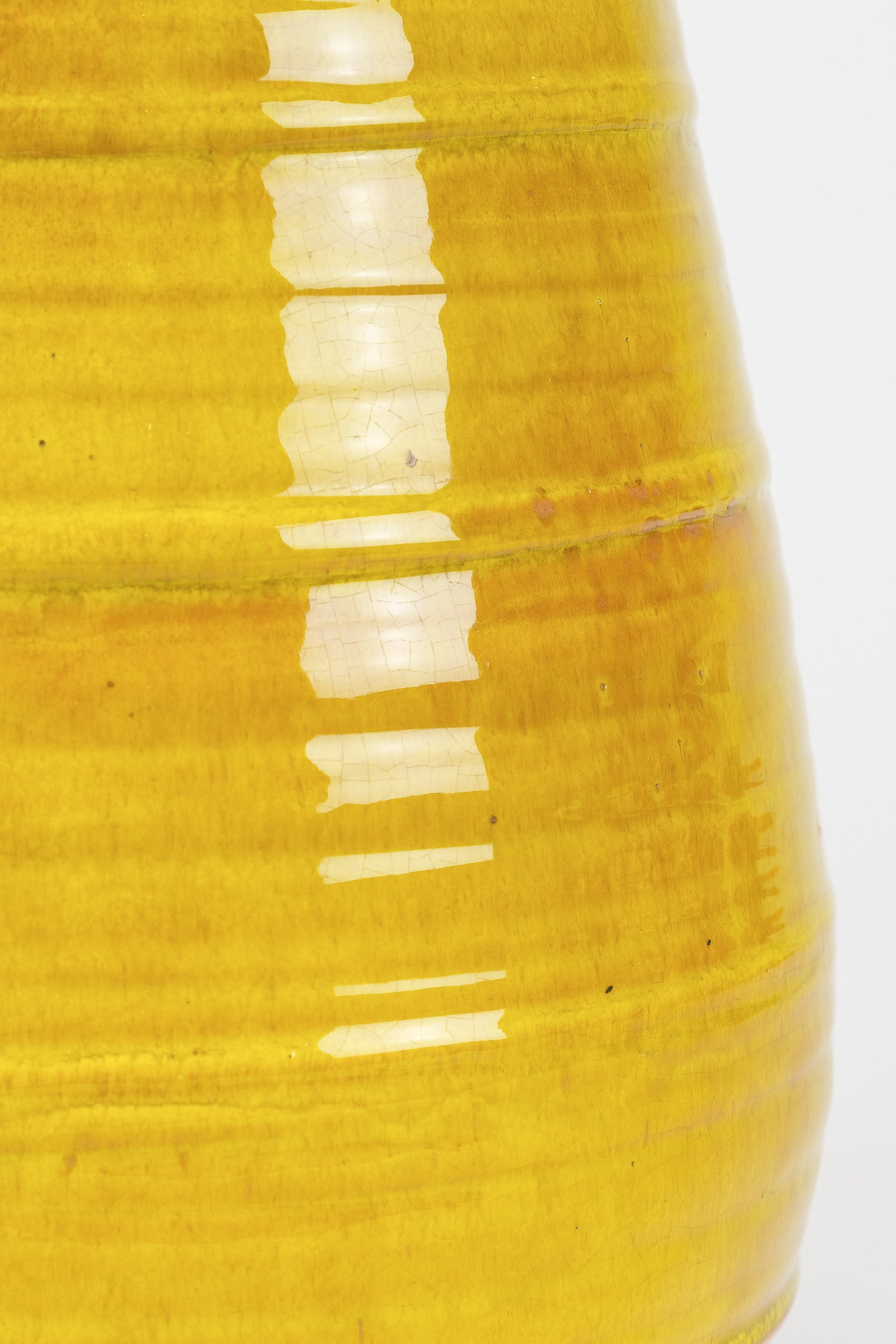 Signierte Keramikvase, Italien, 70er