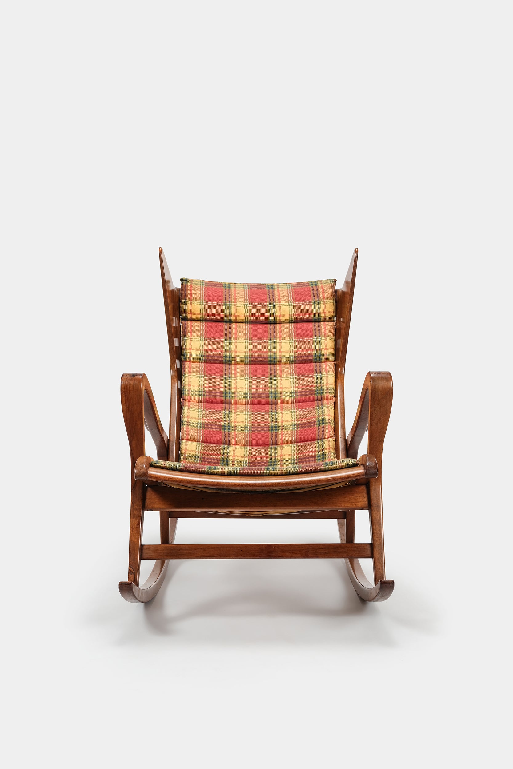 Gio Ponti, Model 572, Cassina Rocking Chair, Italy, 50s
