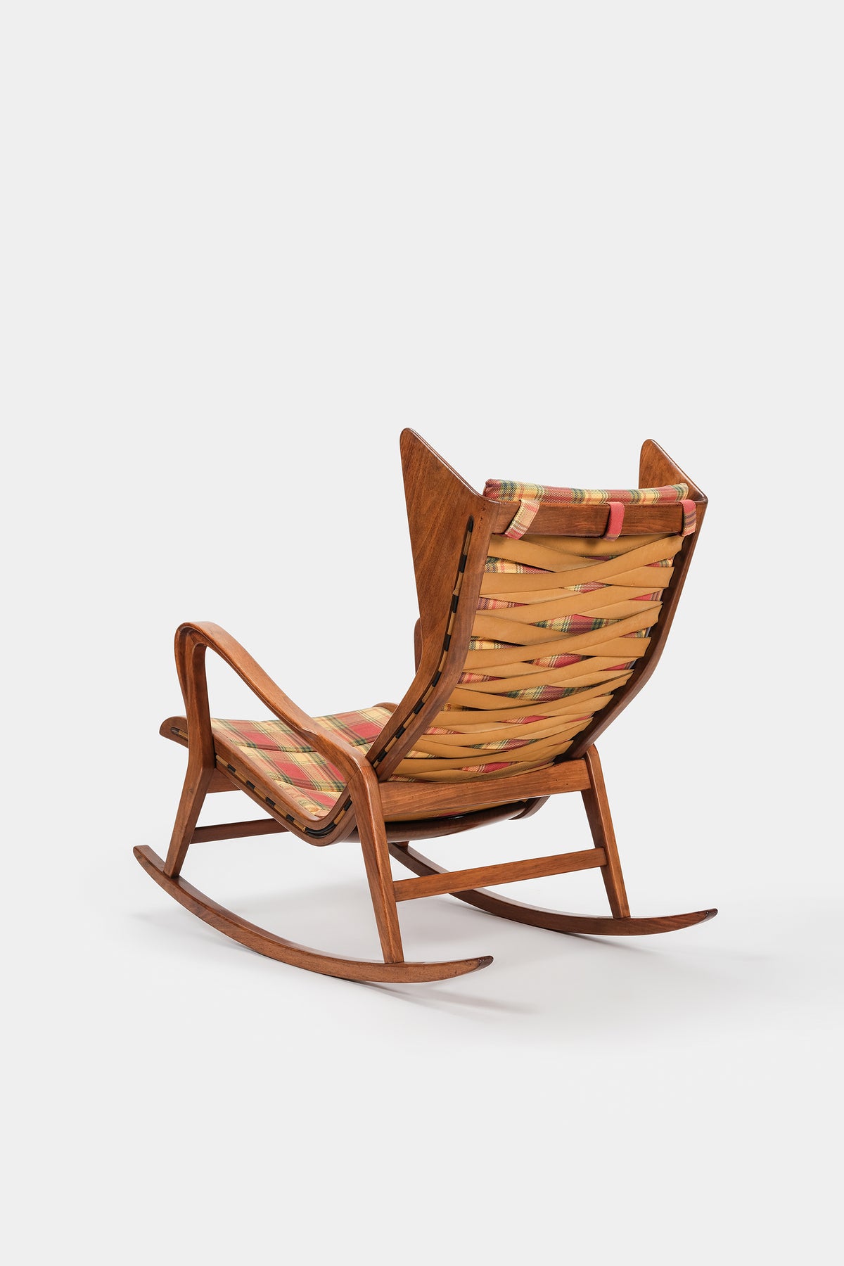 Gio Ponti, Modell 572, Cassina Schaukelstuhl, Italien, 50er