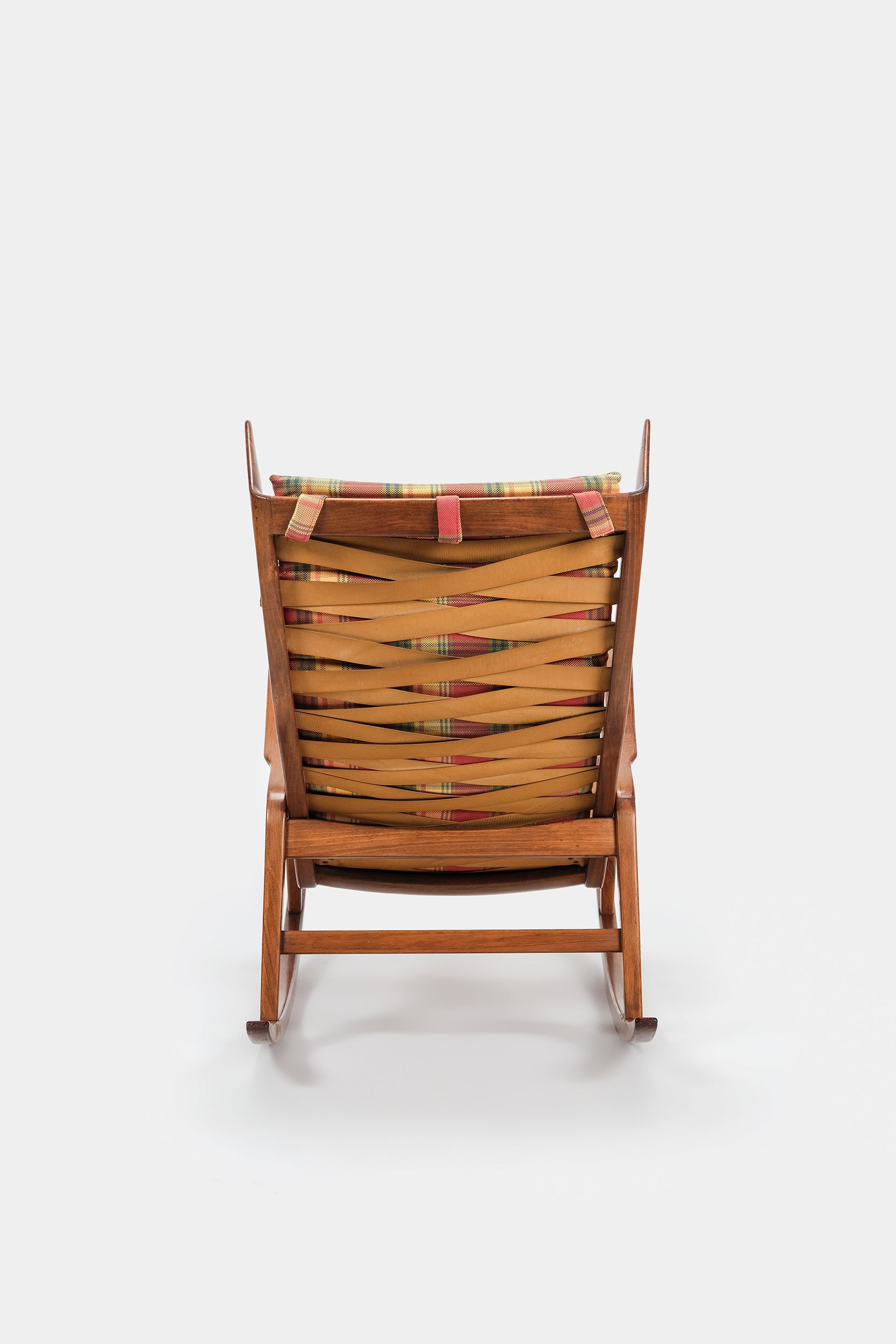 Gio Ponti, Model 572, Cassina Rocking Chair, Italy, 50s