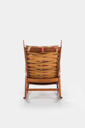 Gio Ponti, Model 572, Cassina Rocking Chair, Italy, 50s