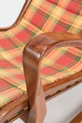 Gio Ponti, Model 572, Cassina Rocking Chair, Italy, 50s