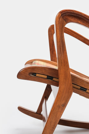 Gio Ponti, Model 572, Cassina Rocking Chair, Italy, 50s