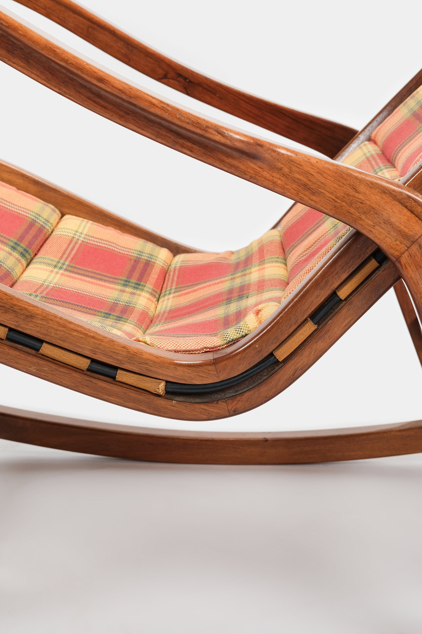 Gio Ponti, Model 572, Cassina Rocking Chair, Italy, 50s