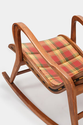 Gio Ponti, Model 572, Cassina Rocking Chair, Italy, 50s