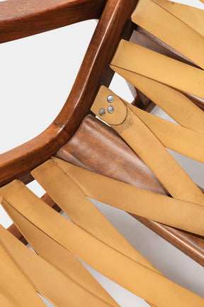 Gio Ponti, Model 572, Cassina Rocking Chair, Italy, 50s