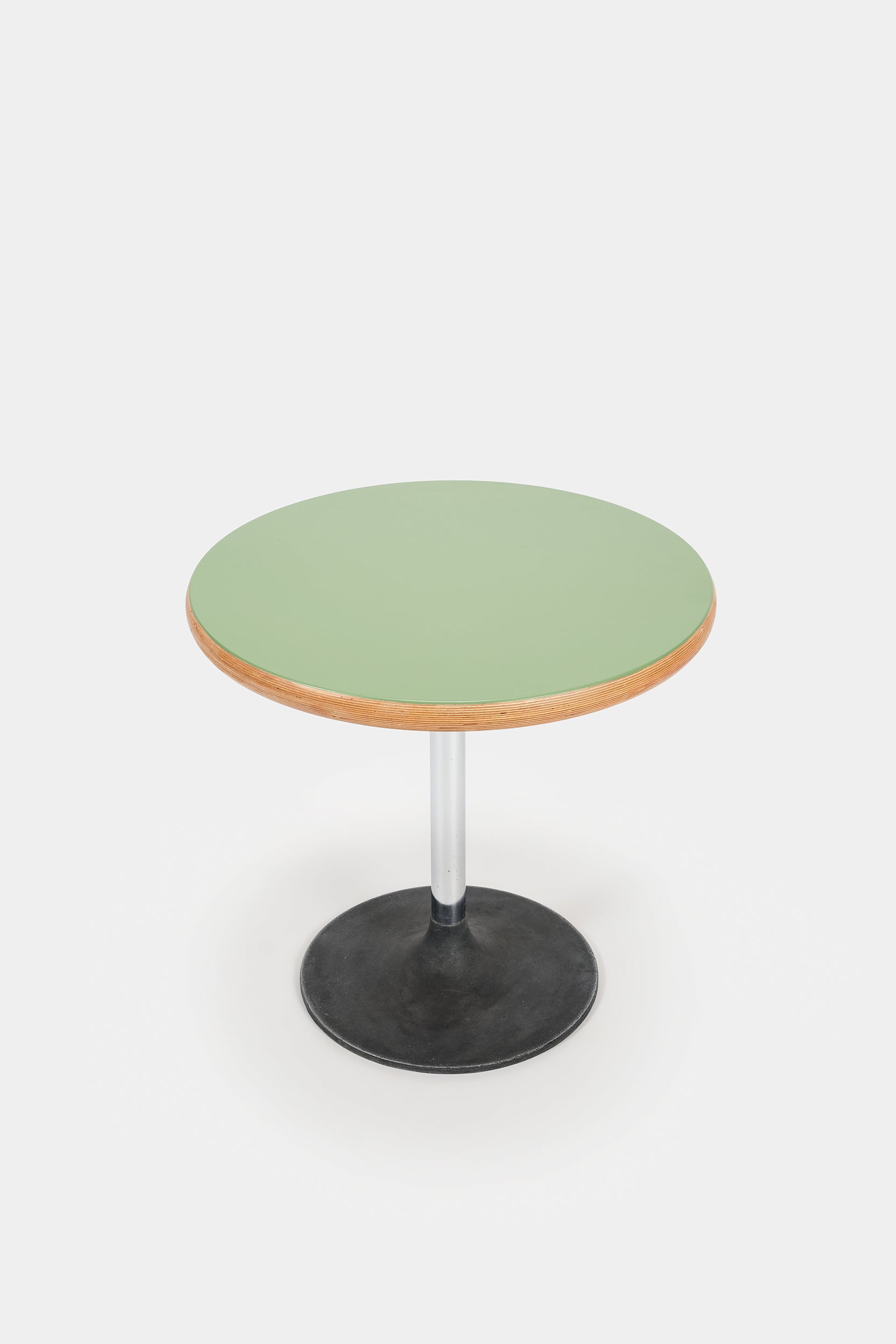 Hans Eichenberger, "Heto" Bistrotisch in Olivgrün, Dietiker, Schweiz, 60er