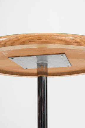 Hans Eichenberger, "Heto" Bistrotisch in Olivgrün, Dietiker, Schweiz, 60er