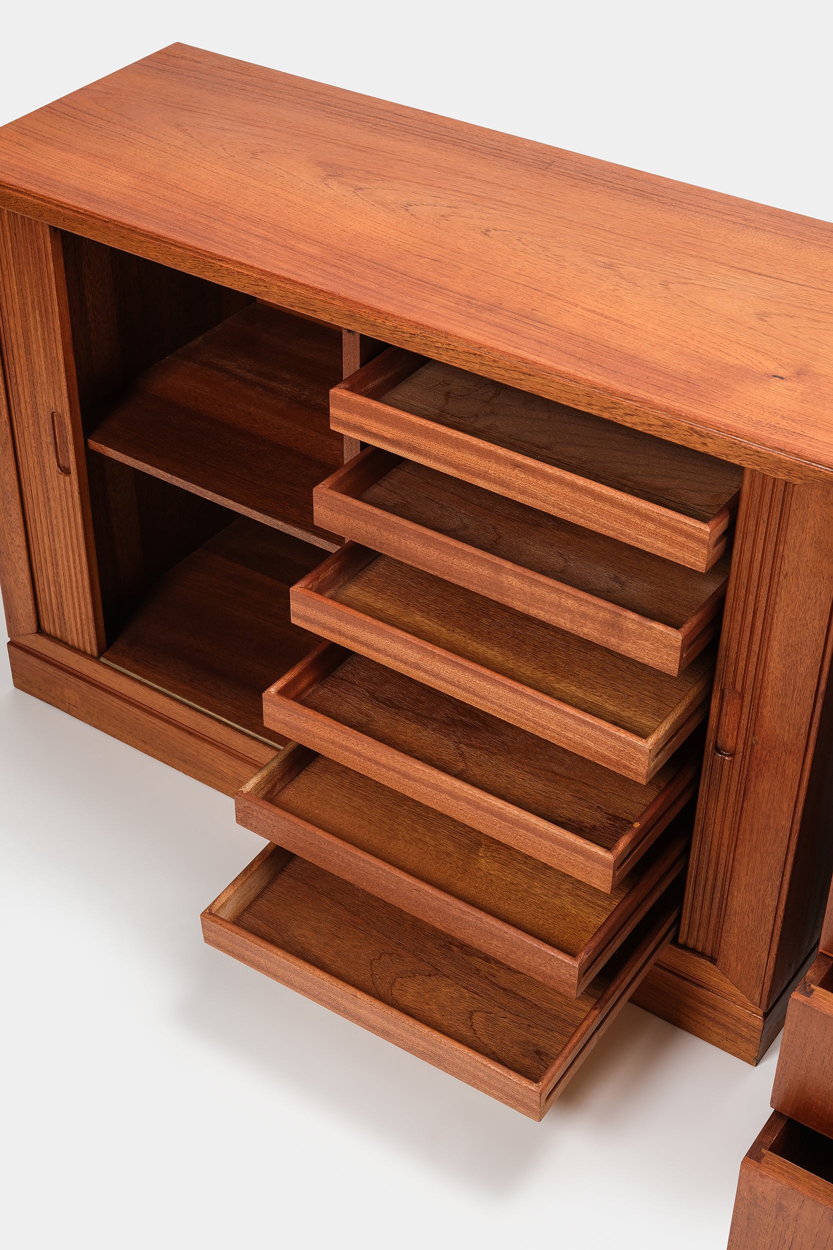 2 Ejner Larsen & Aksel Bender Madsen Cabinets, Denmark, 40s