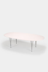 Piet Hein & Bruno Mathsson, Super Elliptical Tisch, Dänemark, 60er