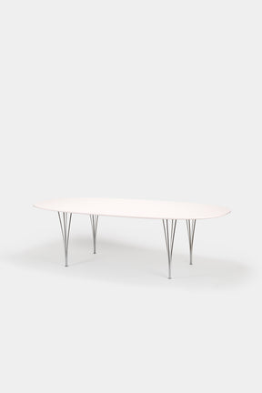 Piet Hein & Bruno Mathsson, Super Elliptical Tisch, Dänemark, 60er