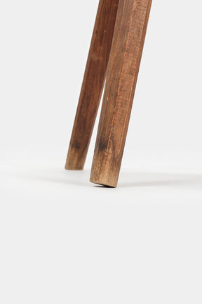 Pair Rustic Wooden Stools, Switzerland