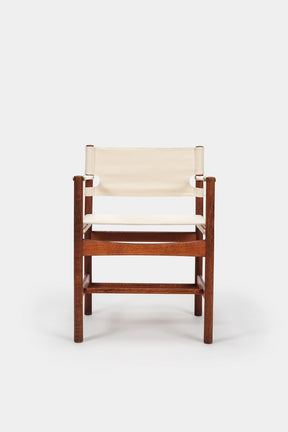 Børge Mogensen, Fredericia Stølefabrik, Safari Armchair, Denmark, 60s