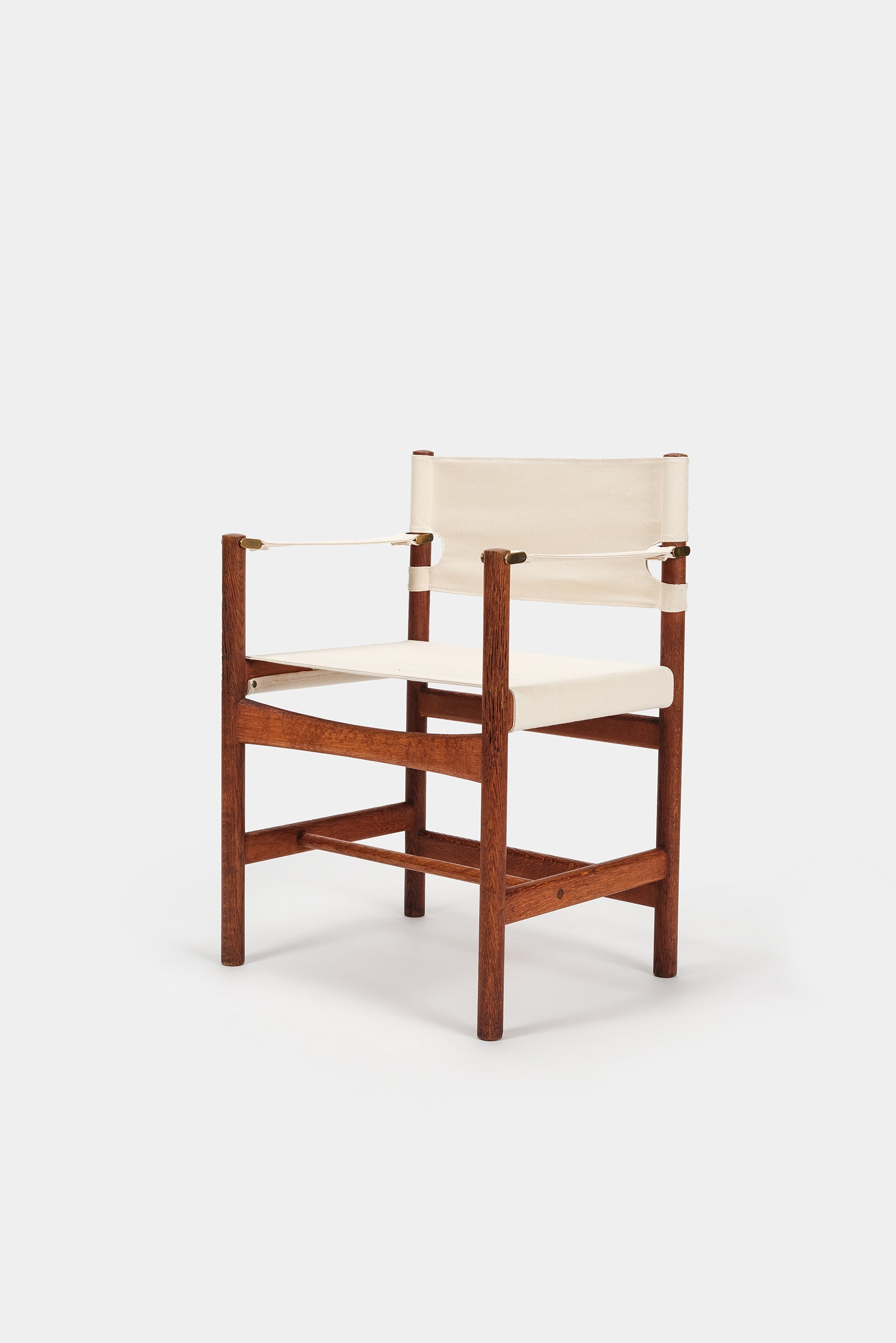 Børge Mogensen, Fredericia Stølefabrik, Safari Armchair, Denmark, 60s