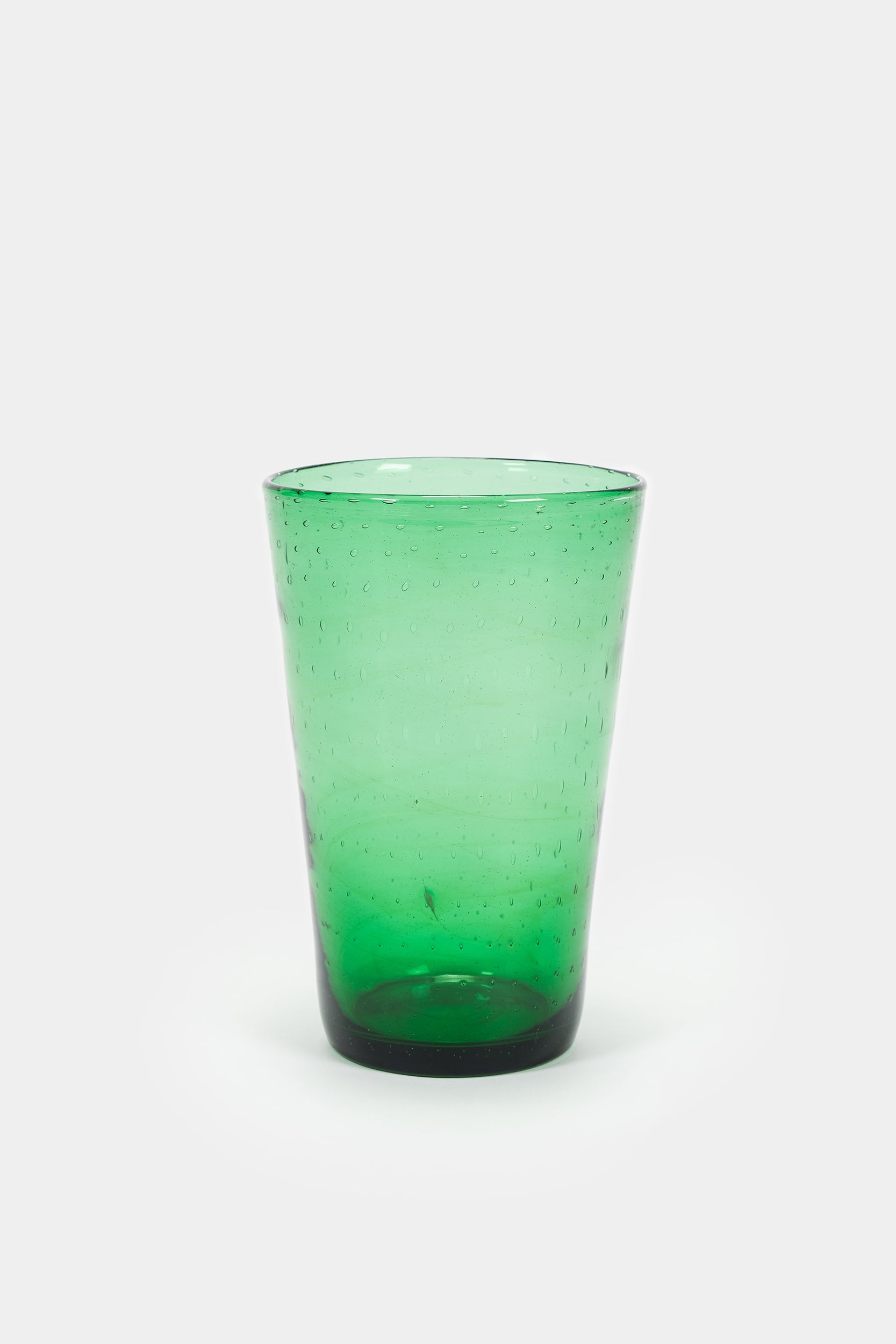 Vetro Verde d‘Empoli, Große Vase, Italien, 50er
