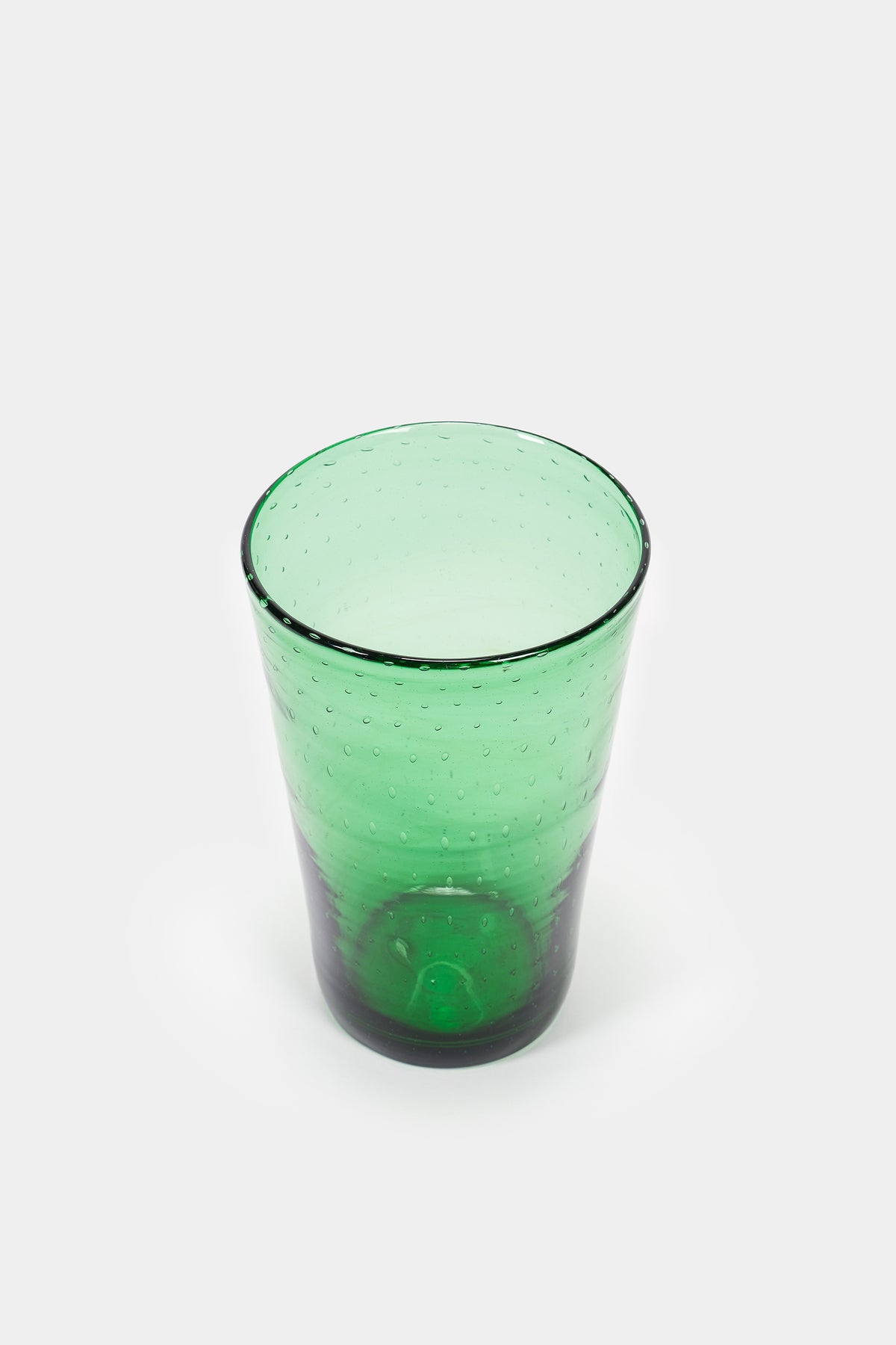 Vetro Verde d‘Empoli, Große Vase, Italien, 50er