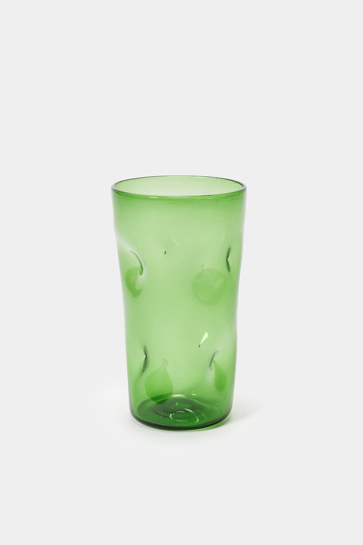 Vetro Verde d'Empoli, Handgefertigte Vase, Italien, 60er