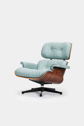 Charles and Ray Eames Lounge Chair and Ottoman, USA, 70s