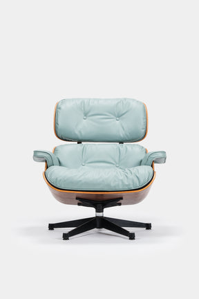 Charles and Ray Eames Lounge Chair and Ottoman, USA, 70s