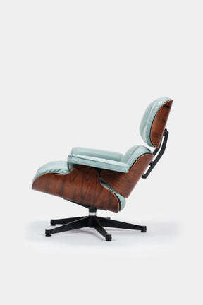 Charles and Ray Eames Lounge Chair and Ottoman, USA, 70s