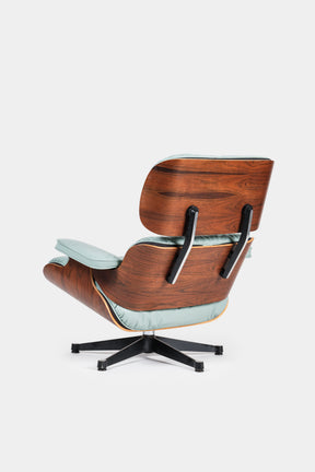 Charles and Ray Eames Lounge Chair and Ottoman, USA, 70s