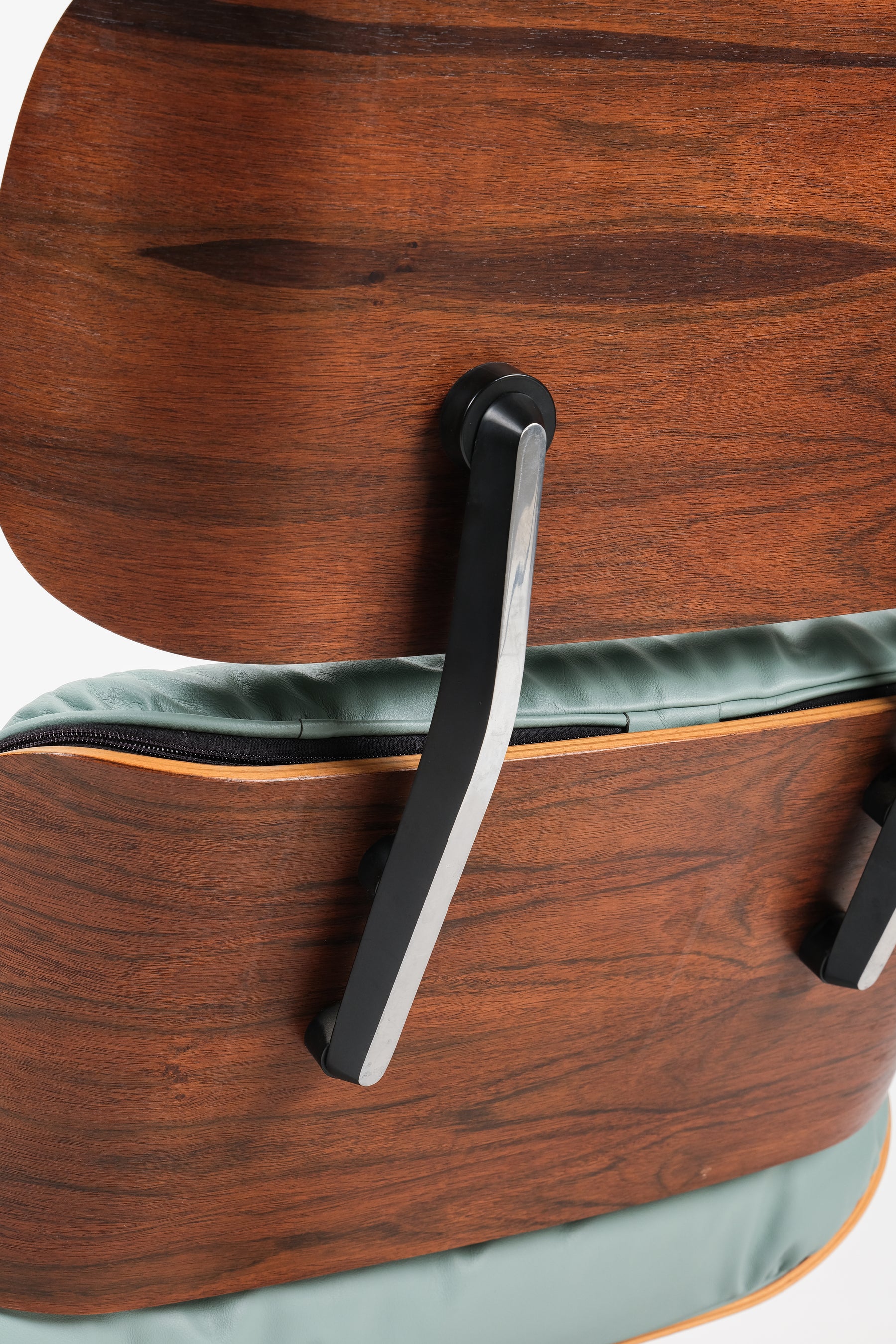 Charles and Ray Eames Lounge Chair and Ottoman, USA, 70s