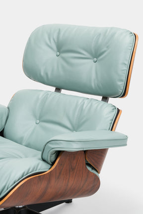Charles and Ray Eames Lounge Chair and Ottoman, USA, 70s