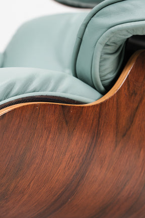 Charles and Ray Eames Lounge Chair and Ottoman, USA, 70s