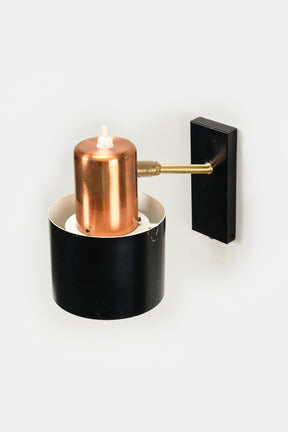 Paar Jo Hammerborg, Alfa Wandlampen, Fog & Mørup, Dänemark, 60er